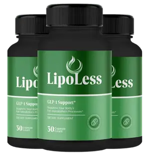 Lipoless Lipo Less capsule multi bottle weight loss supplement bundle